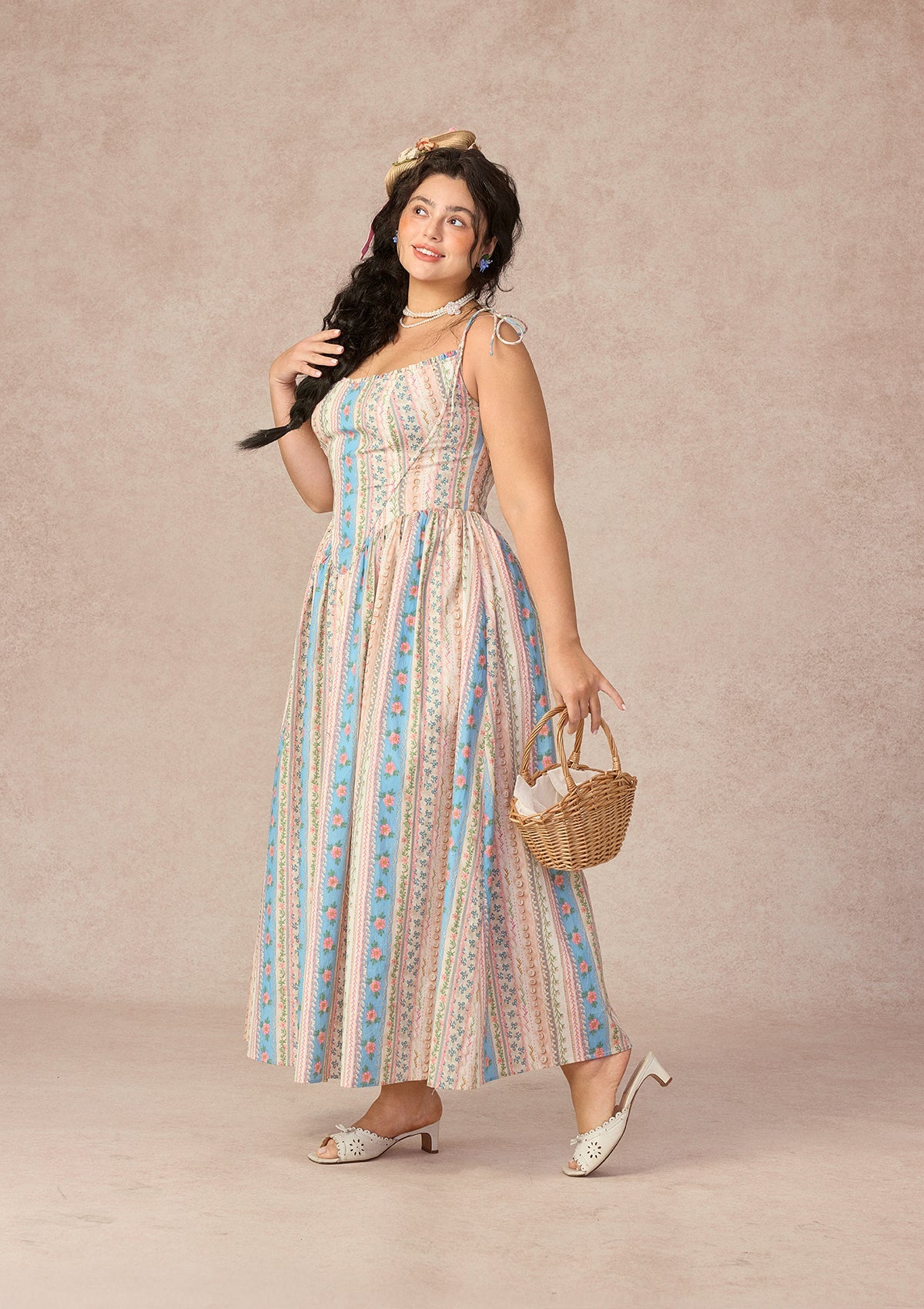 (US Exclusive)Curve&Plus Rainbow Bridge Dress