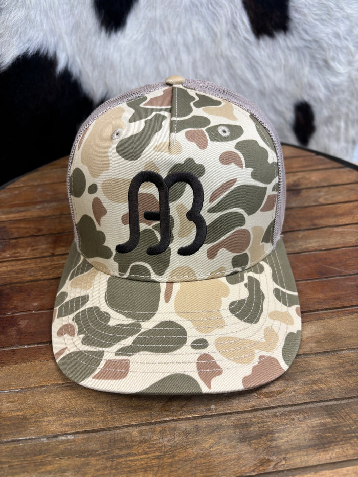 Anderson Bean Richardson 112 PFP Camo Big AB 5 Panel Snap Back Hat