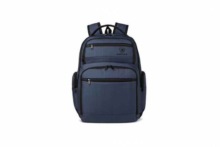 Ariat Navy Blue Classic Logo Backpack A4600002603