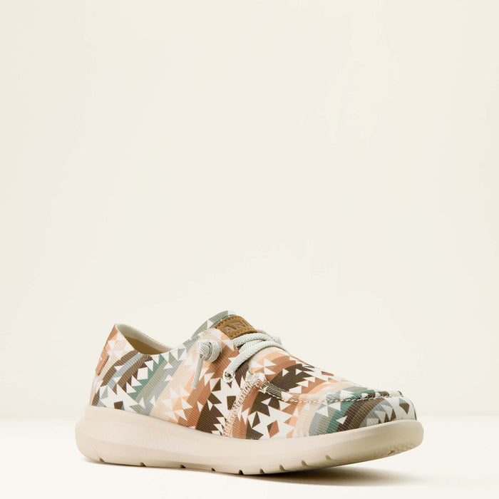 Ariat Women's Natural Southwest Print Hilo Casual Shoe 10063829