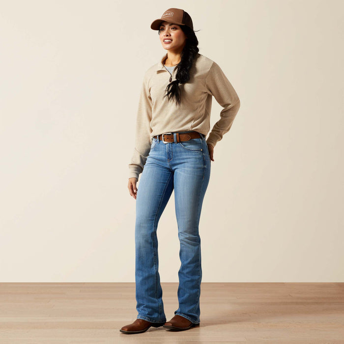 Ariat Women's R.E.A.L. "Camellia" High Rise Glendale Boot Cut Jeans 10065880