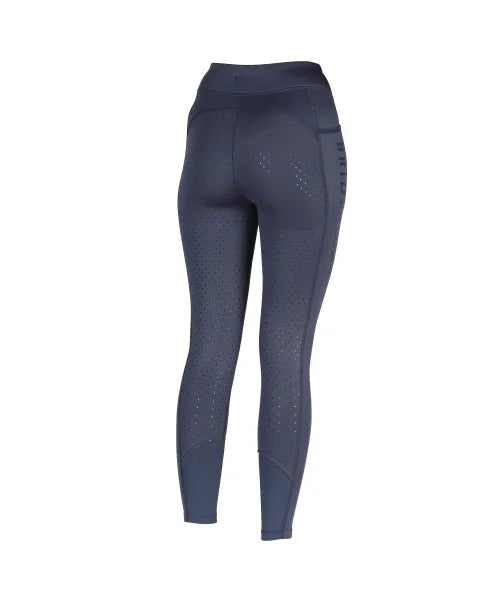 Bridleway Neve Young Rider Winter Riding Tights Navy