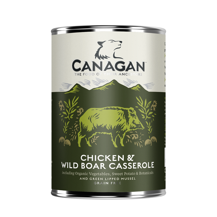 Canagan: Chicken & Wild Boar Casserole 400gm