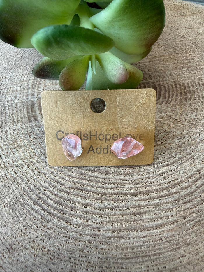 Light Pink Stone Post