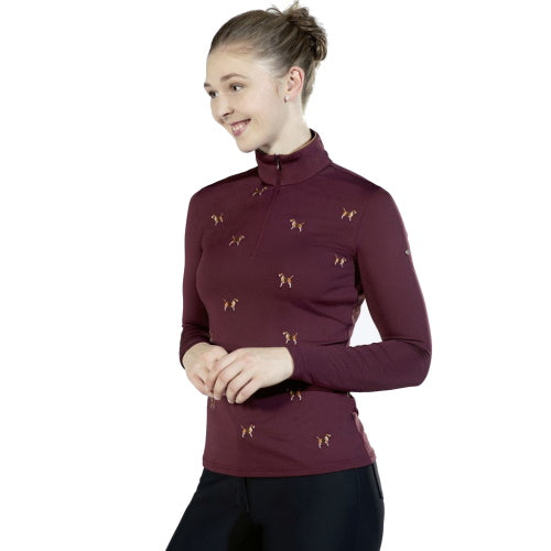 HKM Beagle Shirt Bordeaux
