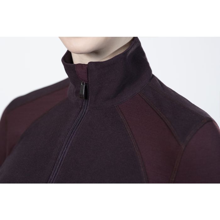 HKM Duo Two Tone Base Layer Bordeaux