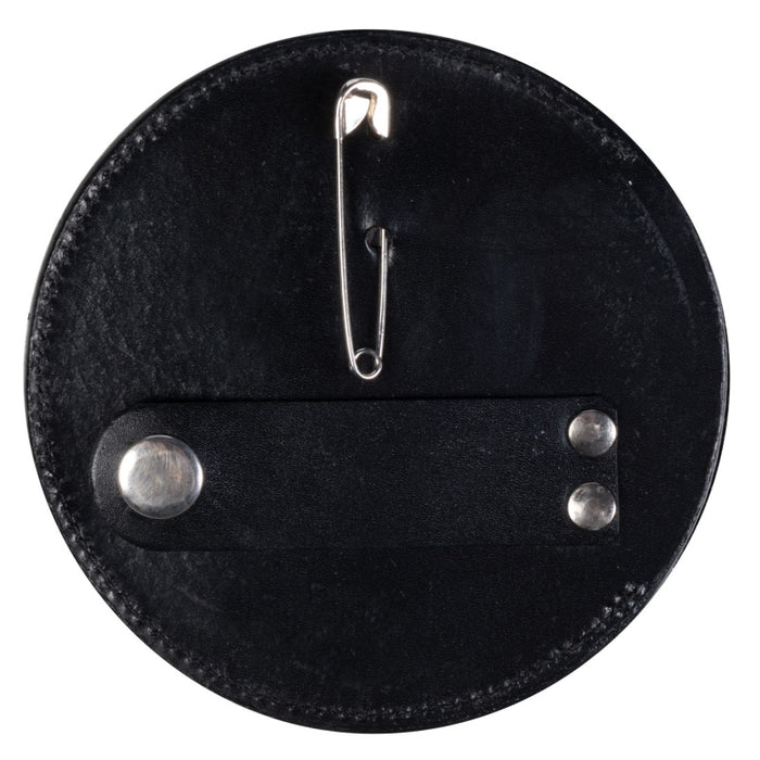 HKM Ida Leather Competition Number Bit Detail: Round