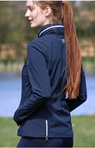 Hy Equestrian Synergy Navy Rain Jacket