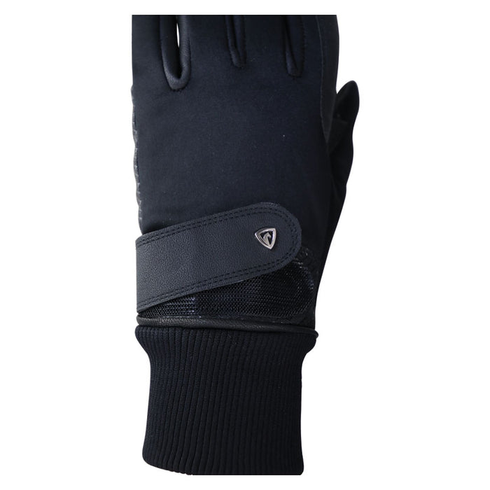 Hy Equestrian Thinsulate Rainstorm Glove Black