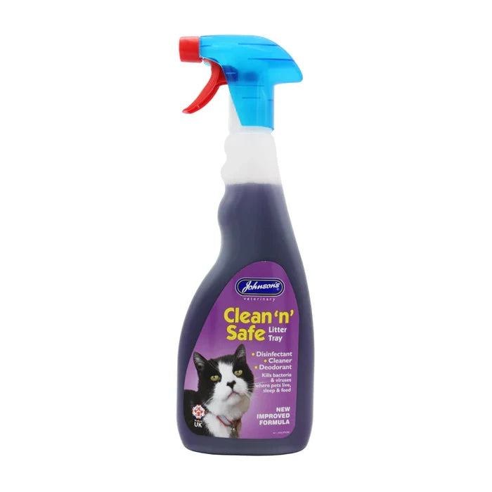 Johnsons: Clean''n'' Safe Litter Tray Disinfectant 500ml
