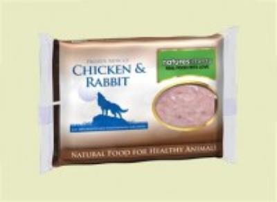Natures Menu: Minced Chicken & Rabbit 12x400gm