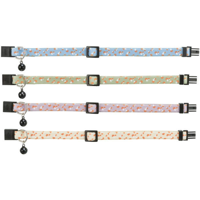 Trixie: Cat Elastic Collar Mushroom Pattern