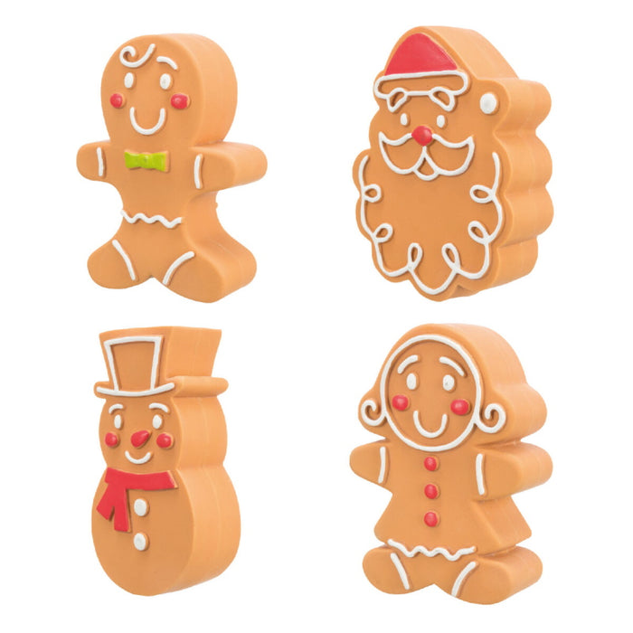Trixie: Xmas Latex Gingerbread Figures 11cm