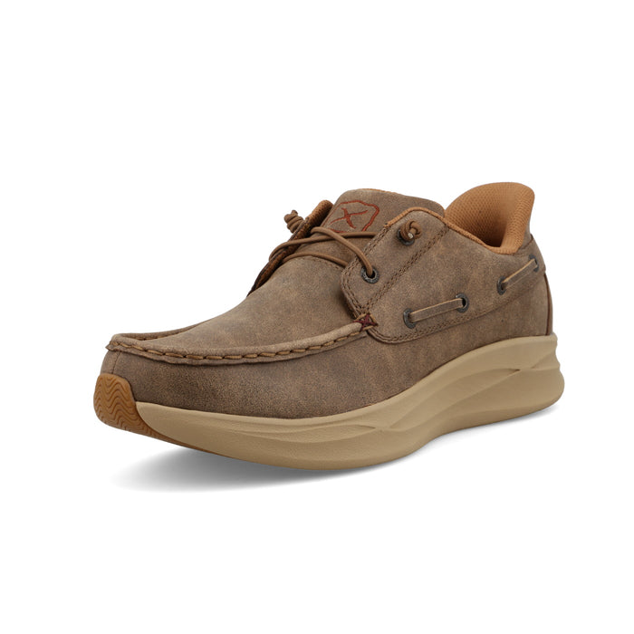 Twisted X Men's Brown EZ On Feather X Bomber Casual Shoe MCAU017