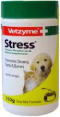 Vetzyme: Stress Powder For Dogs & Cats 150gm