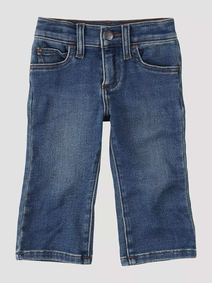 Wrangler Infant/Toddler Boy's Ropin' Stitched Pocket Boot Cut Jeans 112336776