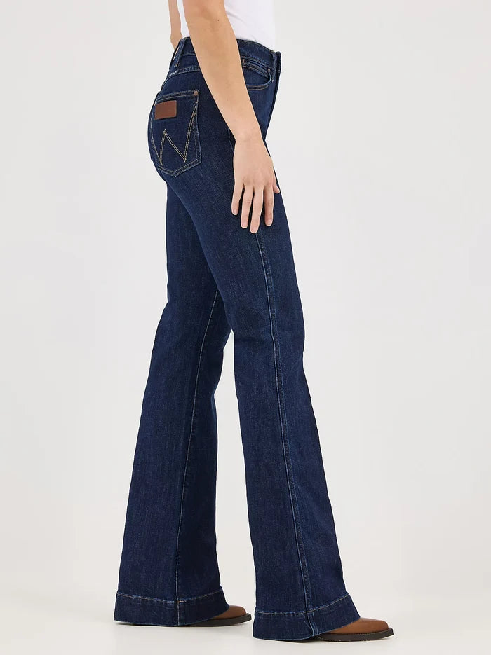 Wrangler Retro Women's Bailey Vanessa High Rise Trouser Jeans 112371909