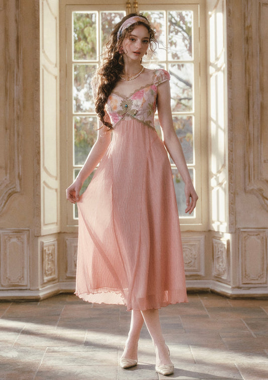 Blazing Sunset Cloud Dress