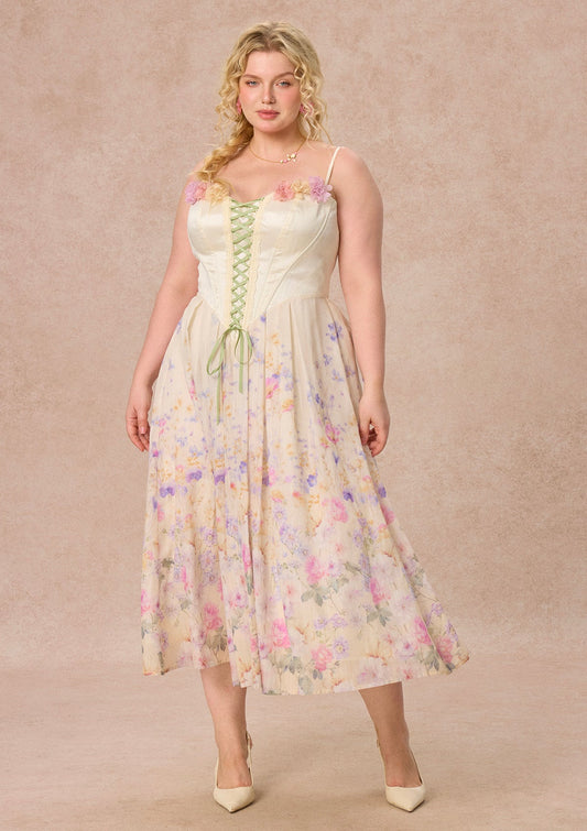 Curve&Plus Bloom Overture Corset Dress （Long）