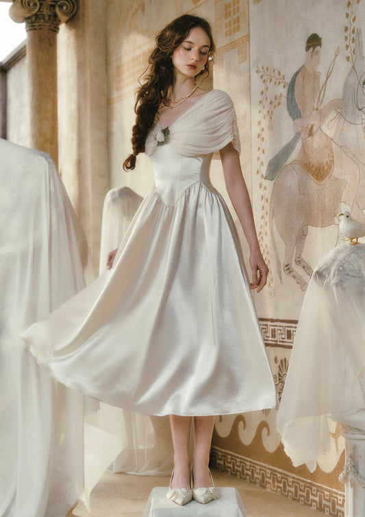 Pure White Glass Dream Dress
