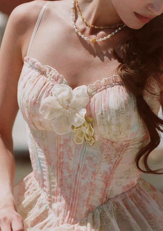 Falling Sakura Corset