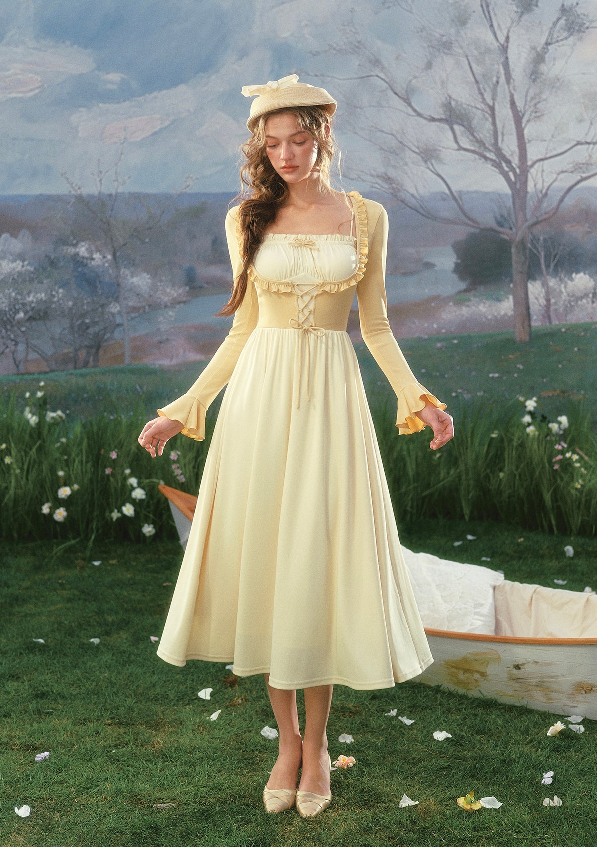 （US Exclusive）Pretty Butter Dress