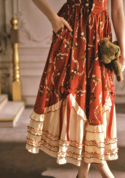 Teddy Tomato Sauce Dress