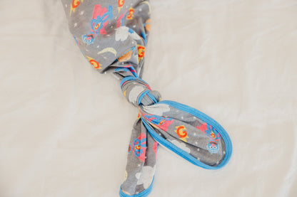 Newborn Knotted Gown - Super Grover