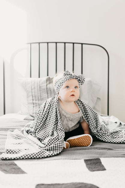 Knit Headband Bow - Nash