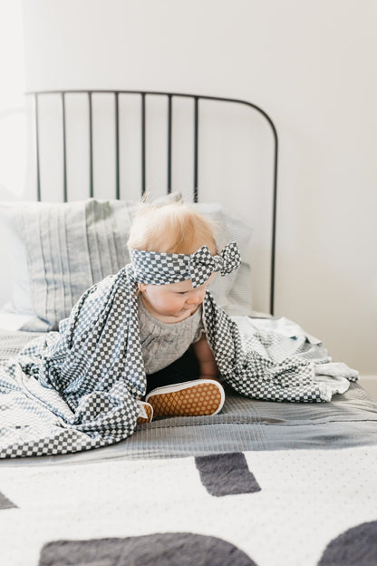 Knit Headband Bow - Nash