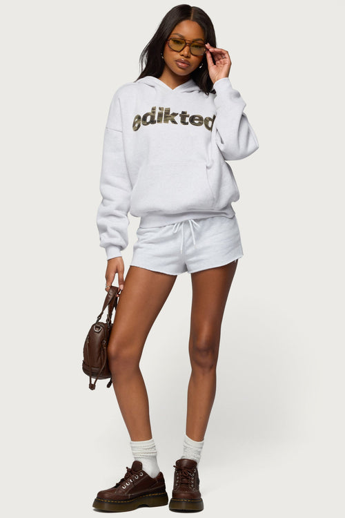 Edikted Cutie Sweat Shorts