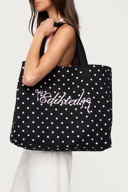 Edikted Bow Tote Bag
