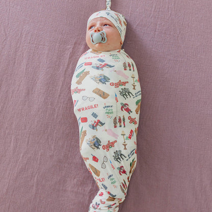 Knit Swaddle Blanket - A Christmas Story