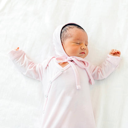 Newborn Knotted Gown - Blossom