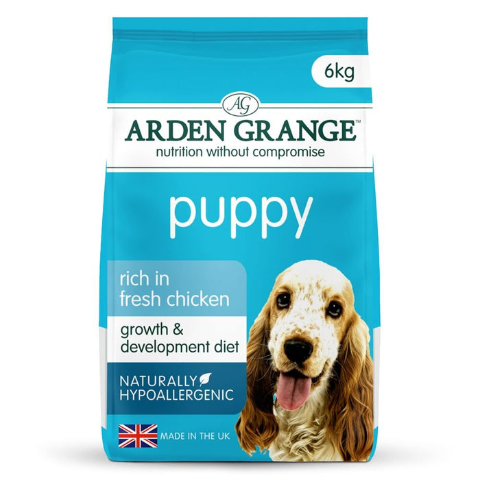 Arden Grange: Puppy/Junior Chicken 6kg