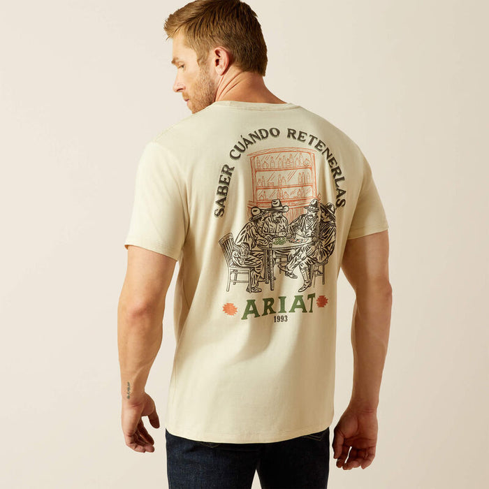 Ariat Men's Natural Mezcal Mezclilla Graphic Tee Shirt 10062424