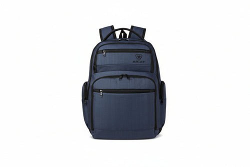 Ariat Navy Blue Classic Logo Backpack A4600002603