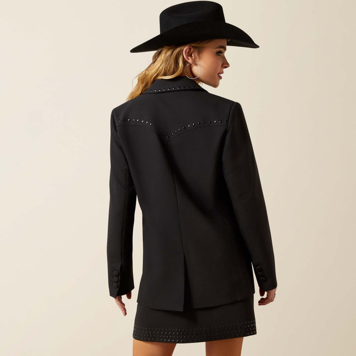 Ariat Women's Black After Party Western Stud Tailored Blazer 10065995