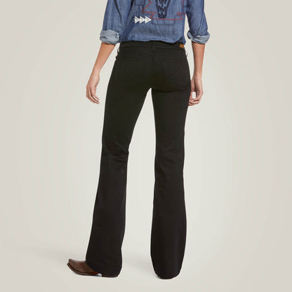 Ariat Women's Black 'Forever' Mid-Rise Trouser Jeans 10033566