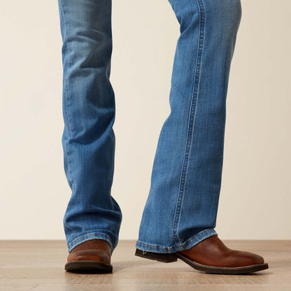 Ariat Women's R.E.A.L. "Camellia" High Rise Glendale Boot Cut Jeans 10065880