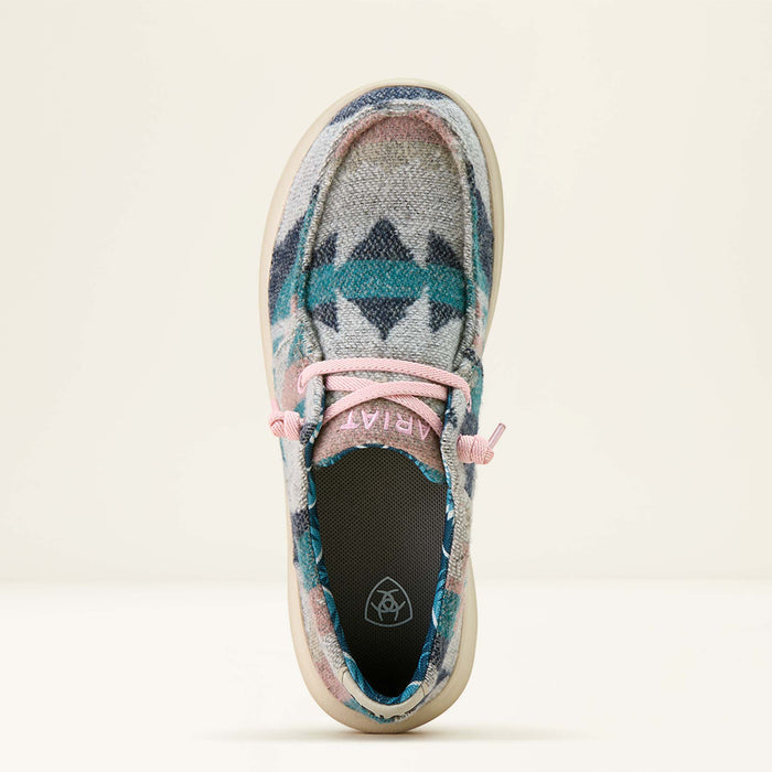 Ariat Women's Smoky Turquoise Flannel Hilo Casual Shoe 10063885