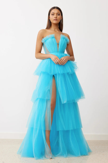 Cruz Dress - Turquoise