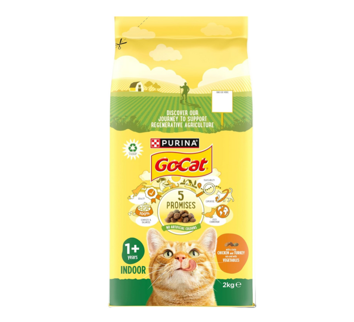 GoCat: Indoor Chicken Veg & Garden Greens 2kg