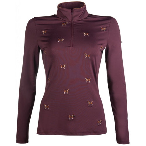 HKM Beagle Shirt Bordeaux
