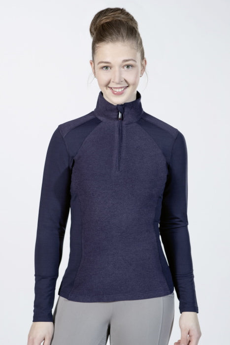 HKM Functional Shirt Duo Colour Deep Blue