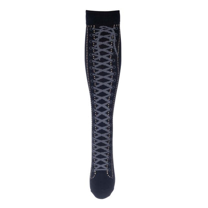 HKM Hobby Riding Socks: Black