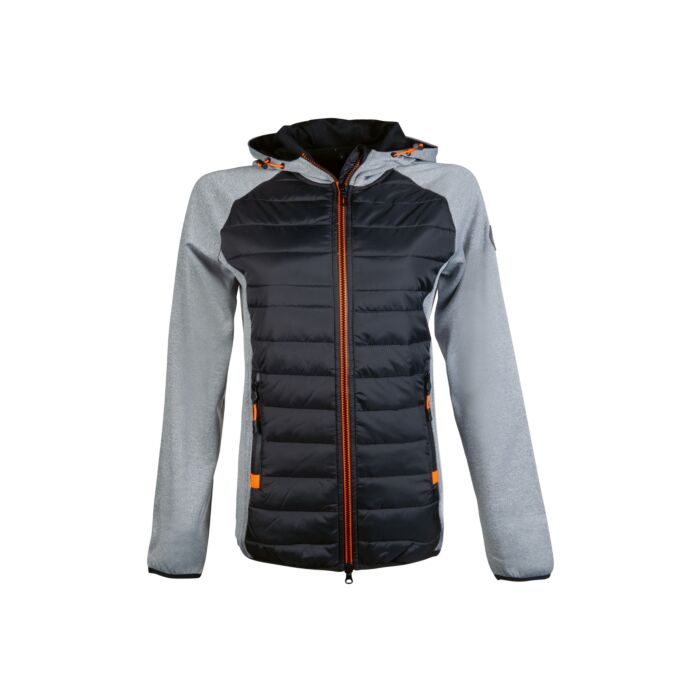 HKM Style Sweat Jacket Grey Blend/black