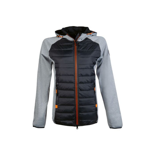 HKM Style Sweat Jacket Grey Blend/black