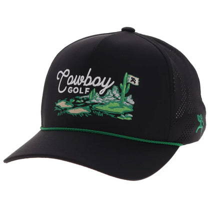 Hooey Black 'Hooey Hills' Golf Course Landscape Snapback Hat 2517T-BK