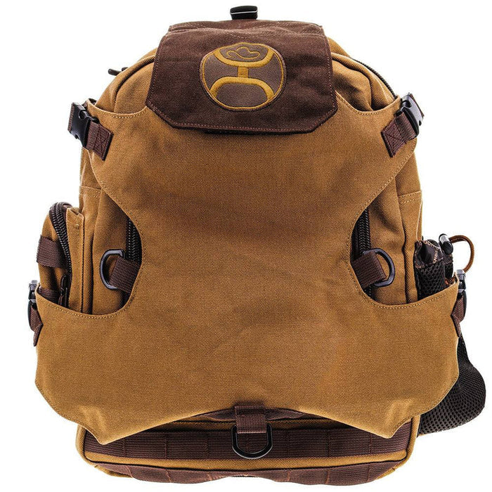 Hooey Tan & Brown 'Mule' Backpack BP045BRTN